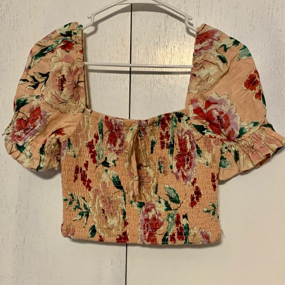 Band of Gypsies mauve crop top NWT size Xs - Picture 3 of 6